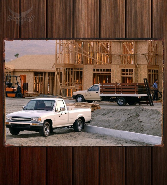 Металлическая табличка Toyota Truck154 Металлическая табличка Toyota Truck154